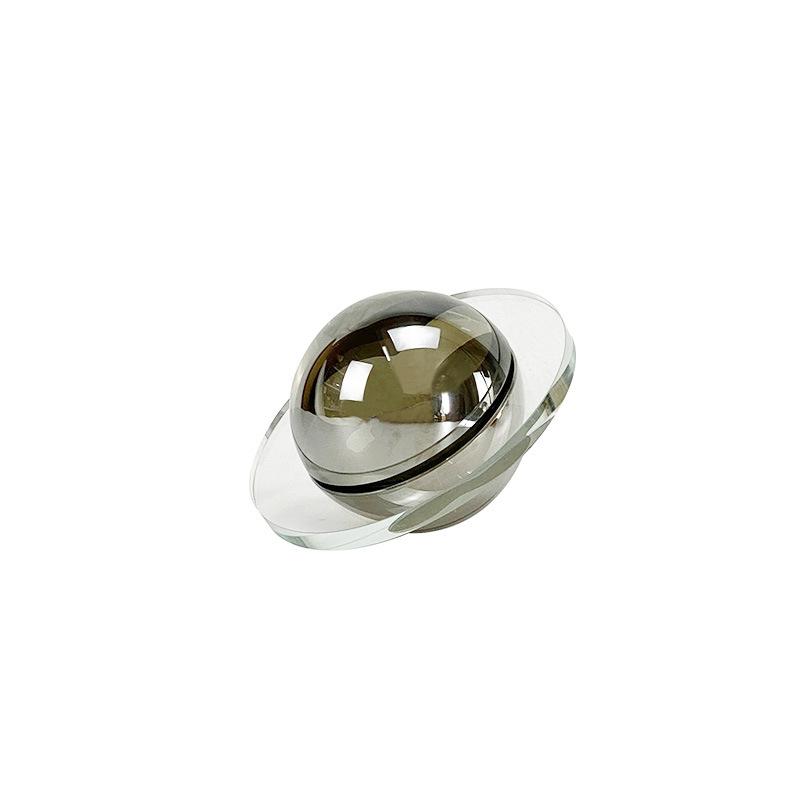 Простой современный серебряный золотой хрустальный декоративный шар украшения креативный бумажный грузик кабинет модель комнаты настольное украшение