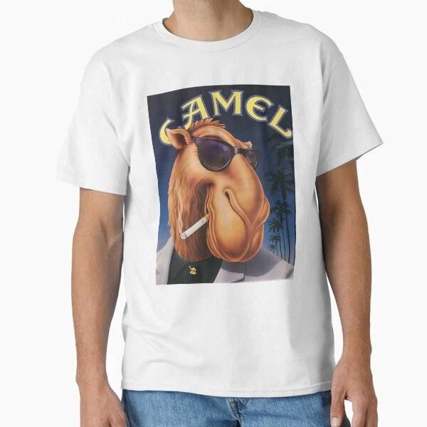 Классическая футболка Camel Cigarettes Сделано в США S-2XL