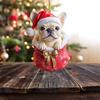 Рождественские украшения 3D Бульдог/Черепаха Подвесные украшения на рождественскую елку для зимней праздничной вечеринки Домашний декор