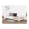 Lit simple sommier blanc 120 x 180 cm