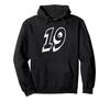 Number Nine Teen #19 Sports Team Uniform Event 19 Hoodie