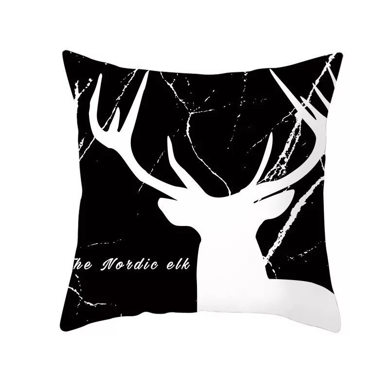 Скандинавская желтая геометрическая наволочка для дома, дивана, подушки