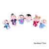 Doll Cloth Doll Toys Kids Gifts Plush Toys Hand Puppet Family Finger Puppets Set Finger Doll