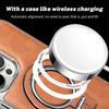 Чехол-подставка из ПУ-кожи с поддержкой MagSafe для iPhone 16 15 14 13 12 11 Pro Max Plus, магнитный, для беспроводной зарядки, противоударный