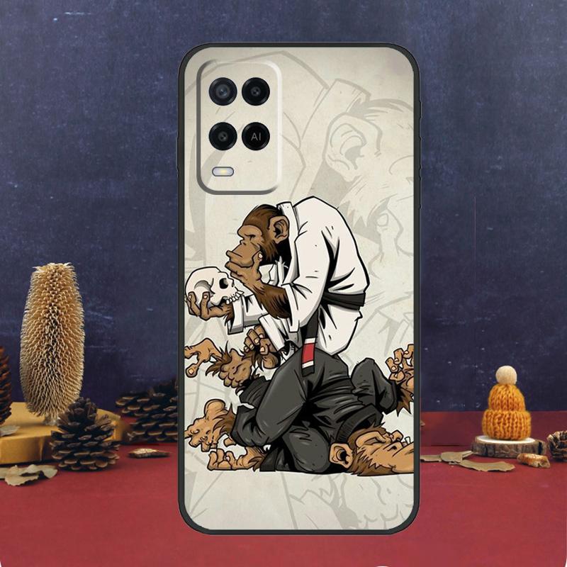 Чехол для дзюдо для OPPO A58 A78 A98 A15 A16 A17 A76 A96 A77 A52 A72 A5 A9 A79 A94 A74 A57S A53S A54S