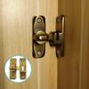 90° Sliding Door Latch Solid Buckle Cam Cylinder Locks Sliding Door Lock Anti-theft Buckle Door Lock Home Accessories