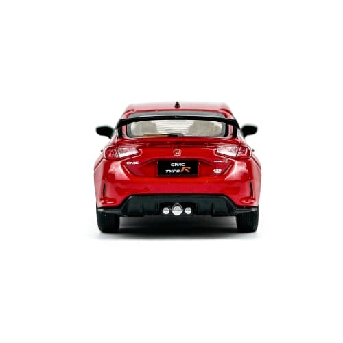 PAUDI MODEL масштаб 1/64 2023 Honda Civic TYPE-R FL5 литая модель автомобиля, красный