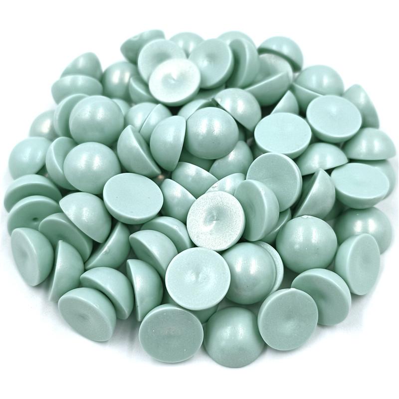 100 шт. изготовление ювелирных изделий 12 мм DIY для макарон матовые полукруглые бусины ожерелье браслет кулон