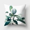 Green Tropical Plant Pillowcase Leaves Cushion Cover Sofa Lumbar Pillow Home Decor Pillowcase