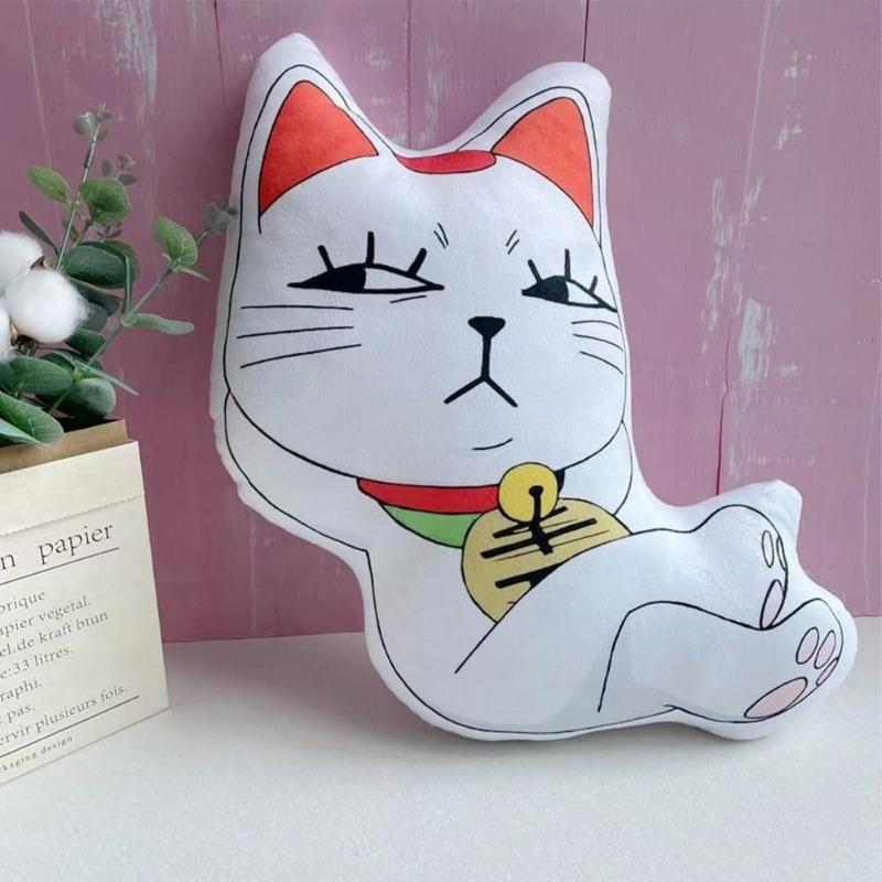 DAN DA DAN Turbo Granny Косплей Милая Счастливая Кошка Плюшевая Хлопковая Кукла Подвесной Данго Сумка Подарок На День Рождения