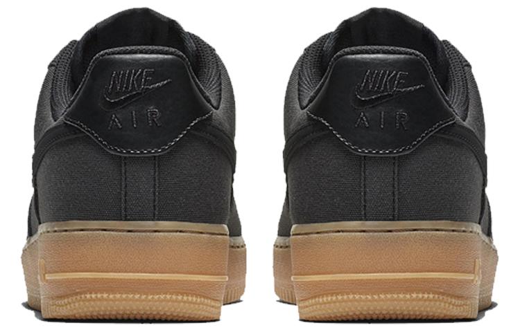 Nike Air Force 1 Low '07 Черный с коричневой подошвой AQ0117-002