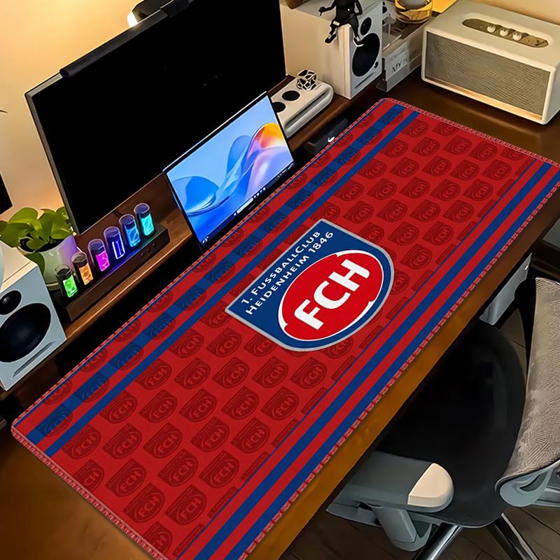 Heidenheim FC Color Mouse Pad Large Gaming Table Cushion Non-slip Laptop Tablet Big Mousepad XXL Mat Mini PC Playmat With Lock edge