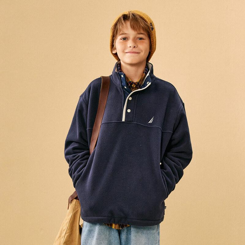 Nautica Kids' Fleece Pullover Sweatshirt