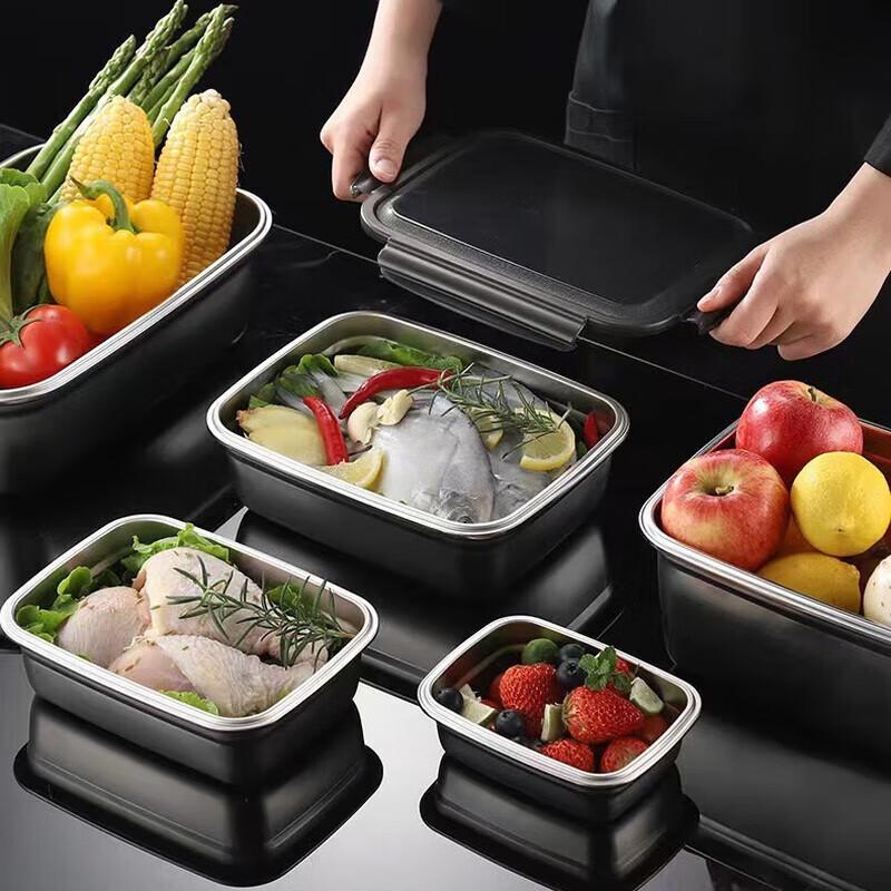 ChuFangAn 304 Stainless Steel Food Storage Container