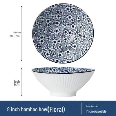 Японская керамическая миска для рамена