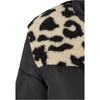 Urban Classics Womens/Ladies Leopard Print Sherpa Puffer Jacket