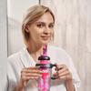 Соломенная бутылка для воды Большие бутылки для воды с соломинкой Мультяжная фляга Герметичный контейнер Стаканы для питья Многоразового использования Большой объем