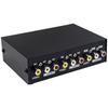 Duttek AV RCA Переключатель AV Переключатель AV Селектор AV Композитный Видео Аудио Селектор Коробка AV Переключатель Компоненты для DVD STB Игровой Консоли Переключатель,