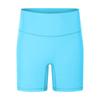 Nude Feel High Waist Yoga Shorts Outwear Thin Quick-Drying Sports Shorts Women's Tight Three-Point Fitness Shorts Women's Hip Lifting