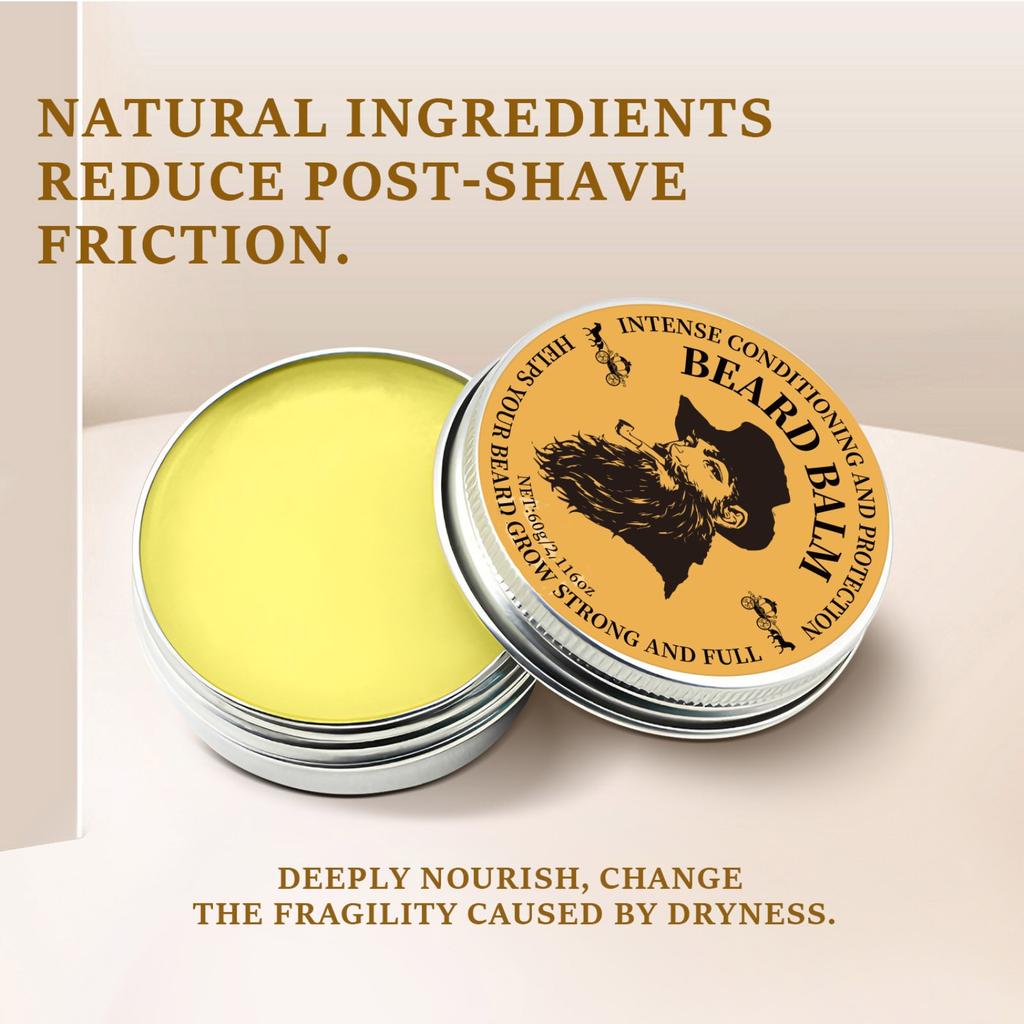 Beard Balm Top-Grade Natural Beard Conditioning & Styling Balm Designed For Rugged Active Or Outdoorsy Men