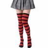 1Pair Cotton High Quanlity Cosplay Over Knee Overknee Women Stockings Thigh High Long Popular Striped Cute Sweet Girls Socks  Unique