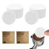 RuiChy Coffee Paper Filters, 200-Pack, 51mm Round Filter Paper, Replacement Paper for Espresso Pack Screens, Disposable Coffee Portafilters, Moka Pots