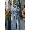 Spring and Autumn Denim Long Coat Women's Coats Jackets Trench Coat Women's Trench Coat