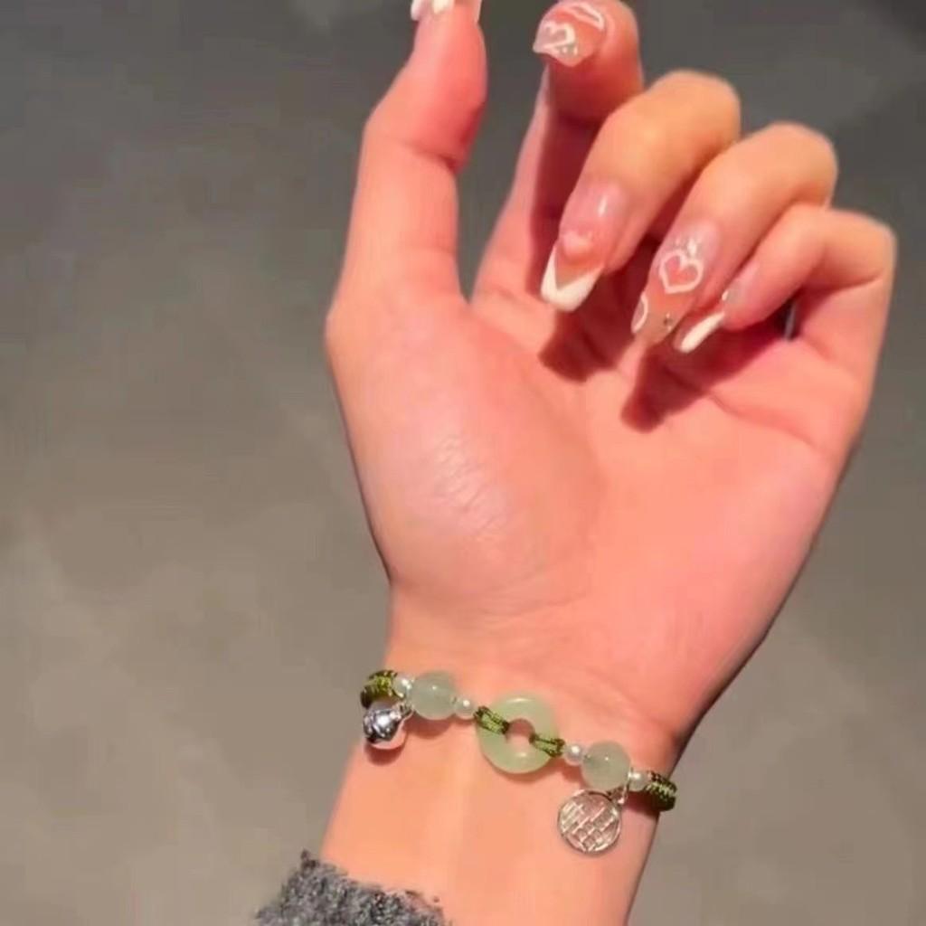 Регулируемый Простой Модный Тренд Черный Веревочный Браслет Для Пар Ручная Работа Подарок