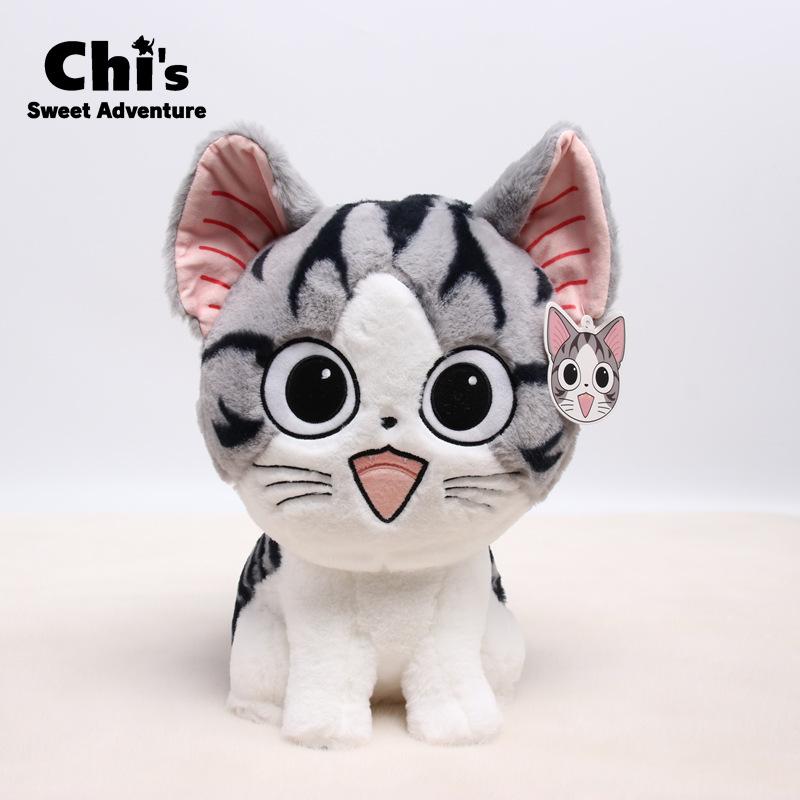 Милый мультяшный кот Чи, мягкая игрушка