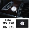 Стайлинг автомобиля, кнопка запуска, кнопка зажигания, декоративная наклейка для интерьера BMW X5 E70 X6 E71