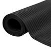 VidaXL Non-Slip Rubber Mat 2x1 M Ribbed Pattern Floor Mat 141170