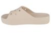 Crocs Классические шлепанцы на платформе, женские серые шлепанцы