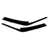 For Toyota Camry 2018 2019 Real Dry Carbon Fiber Front Headlight Eyelid Eyebrow Cover Panel Trim Car Accessories Modification