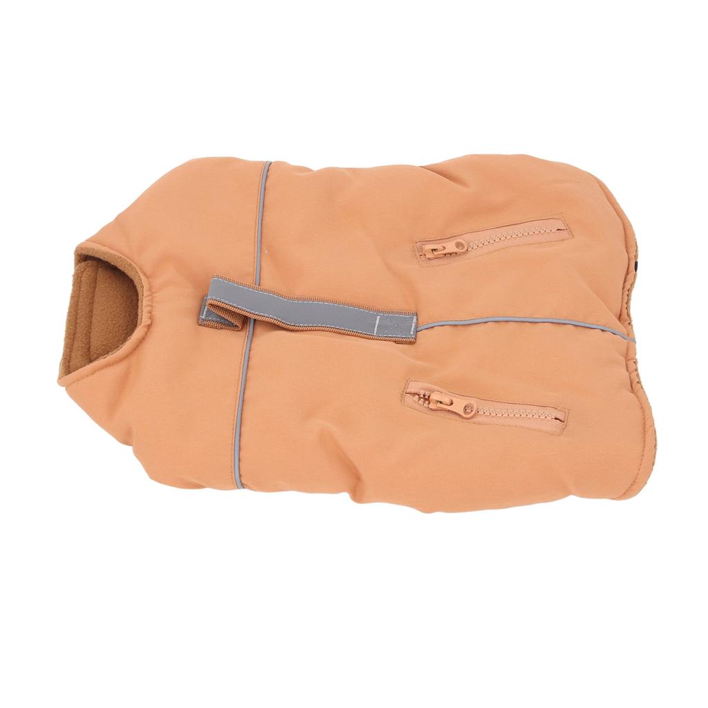 Куртка-дождевик для собаки, светоотражающее пальто для холодной погоды, гибкое, теплое, водостойкое, для крупной собаки