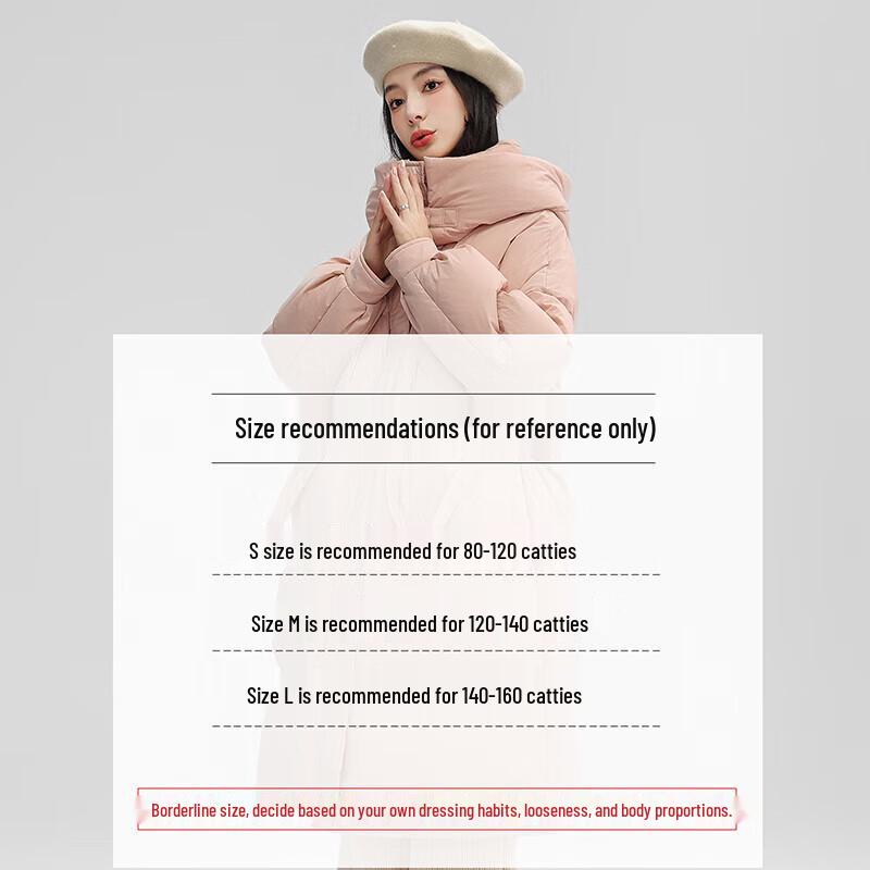 YAYA Women's Thickened Long Lapel Down Jacket