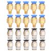 20Pcs 3D Printer Pneumatic Fitting PC4?M6 PC4?10 Accessory Set Kit for Creality Ender 3