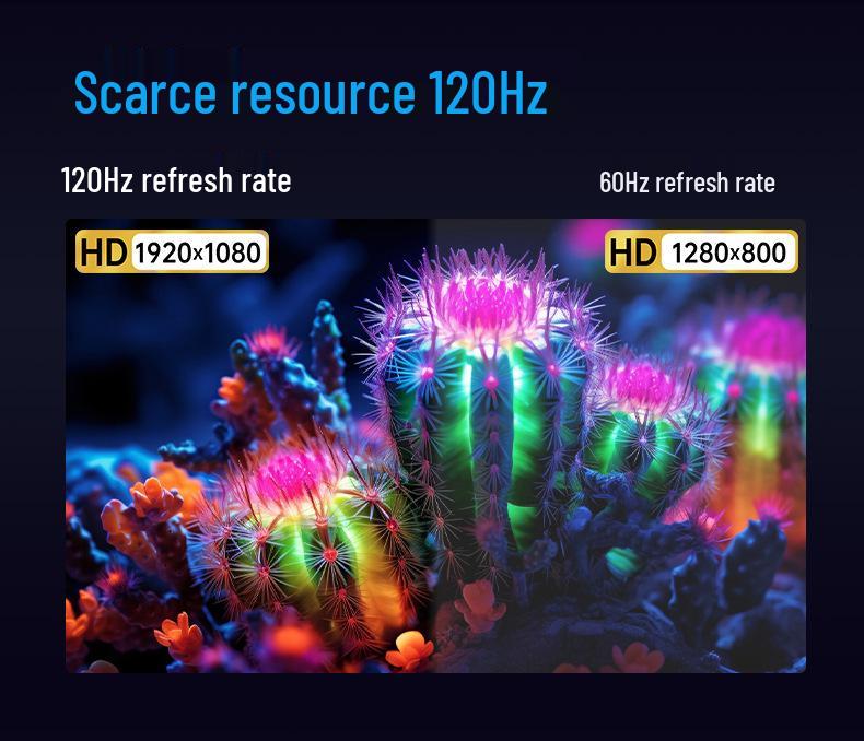 7" 1280x800 Портативный монитор с сенсорным экраном Type-C для PS4/Второй дисплей