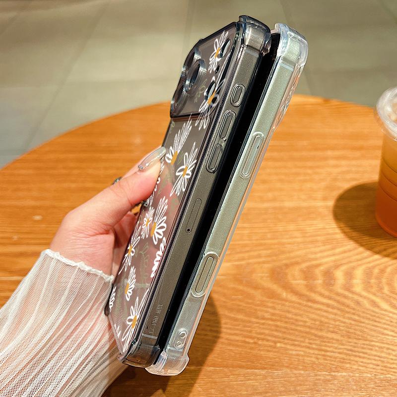 Delicate Garden Print Design For iPhone 17 Air 16 15 14 Pro Max 13 12 11 ShockProof TPU Soft Case Cover