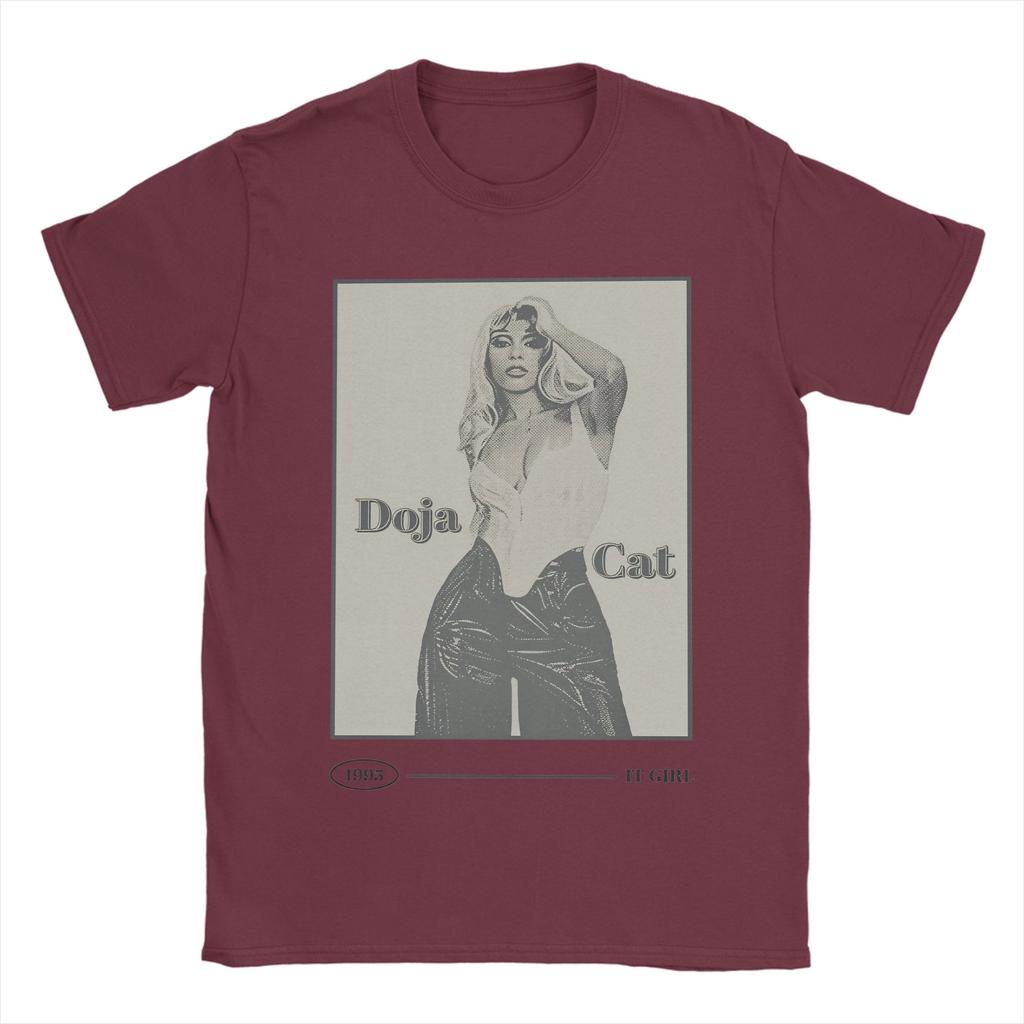 Doja Cat T Shirt Beach Fashion TShirts Unisexs Pure Cotton Breathable Oversized Tees Short Sleeve Y2K Retro Tshirt