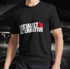 Socialist Alternative Logo (White Text- 1900s Active T-Shirt Funny Size S To 5XL
