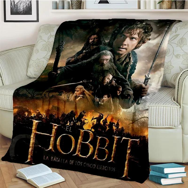 L-Lord of the Rings H-Hobbit HD Blanket,Soft Throw Blanket for Home Bedroom Bed Sofa Picnic Travel Office Cover Blanket Kids 3D