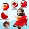 40CM Breathable Jesus Soothing Plush Toy for Kids Soft Soothing Jesus Plushies Comforting Jesus Heart To