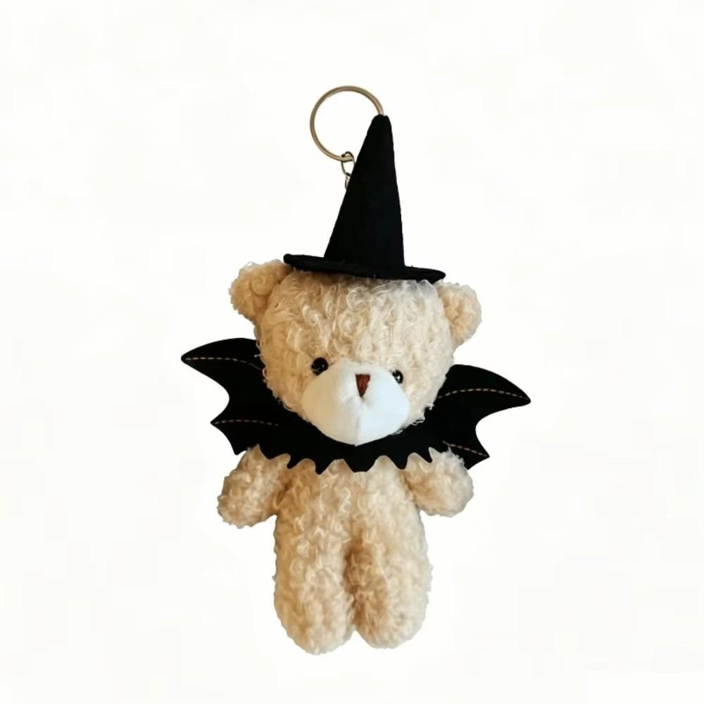 Halloween Theme Plush Bag Charm Decorative Hat Backpack Pendant Halloween Decoration