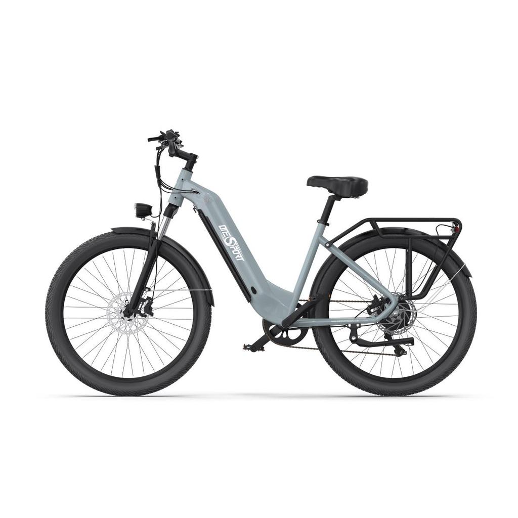 ONESPORT OT05 City Electric Bike 250W 36V 18.2Ah Battery, 27.5inch Tire, 25km/h Max Speed, 120km Max Range, Hydraulic Disc Brake