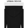 UR Women's 2024 Winter Solid Hooded Short Knit Sweater