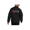Jordan Letter Logo Printed Warm Jacket Kids Jackets Black HA5114-005