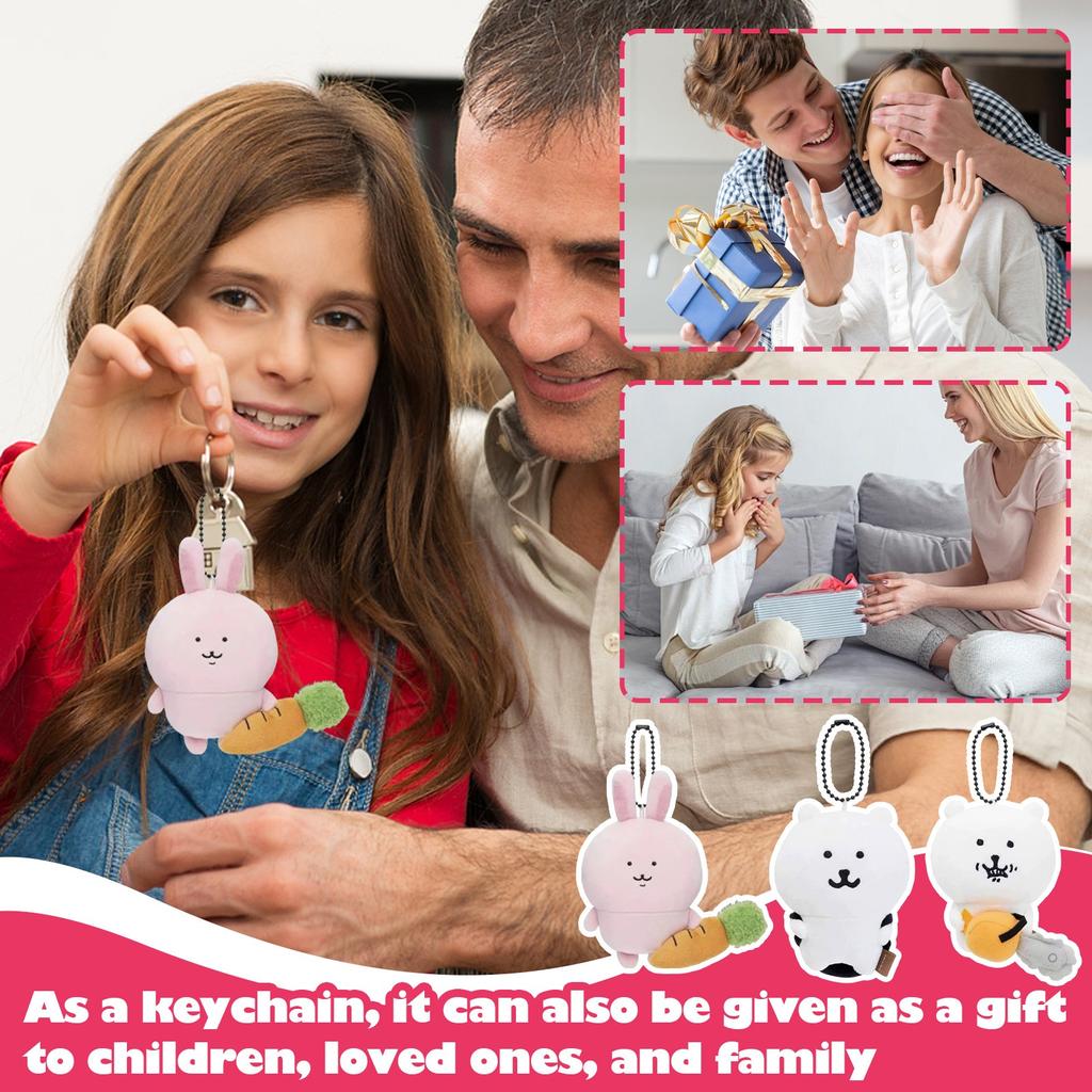 Мультяшная милая кукла плюшевая игрушка брелок маленькая подвеска