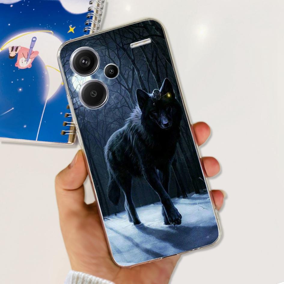 For Xiaomi Redmi Note 13 5G Case Luxury Marble Transparent Phone Cover For Redmi Note 13 Pro Plus Funda on Note 13 Pro 5G Bumper