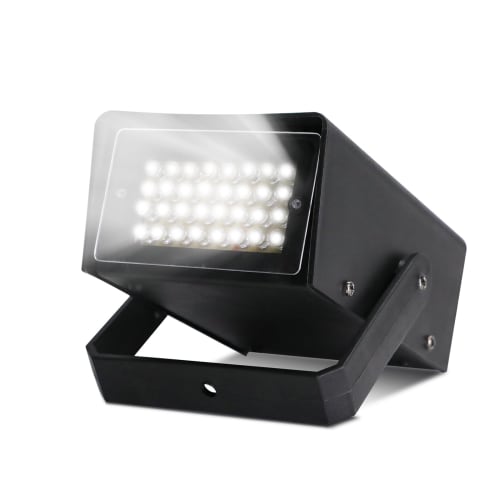 ENUOLI Strobe Light, Stage Light, LED Strobe, Mini Strobe Light, Party Light, Bar Light, Disco Light, Dance Light, 32 LEDs, 100V, Outlet Type, High Br