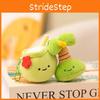 Tortoise Slippers Fruit Shaped Plush Keychain Toy Short Material Gifts Doll